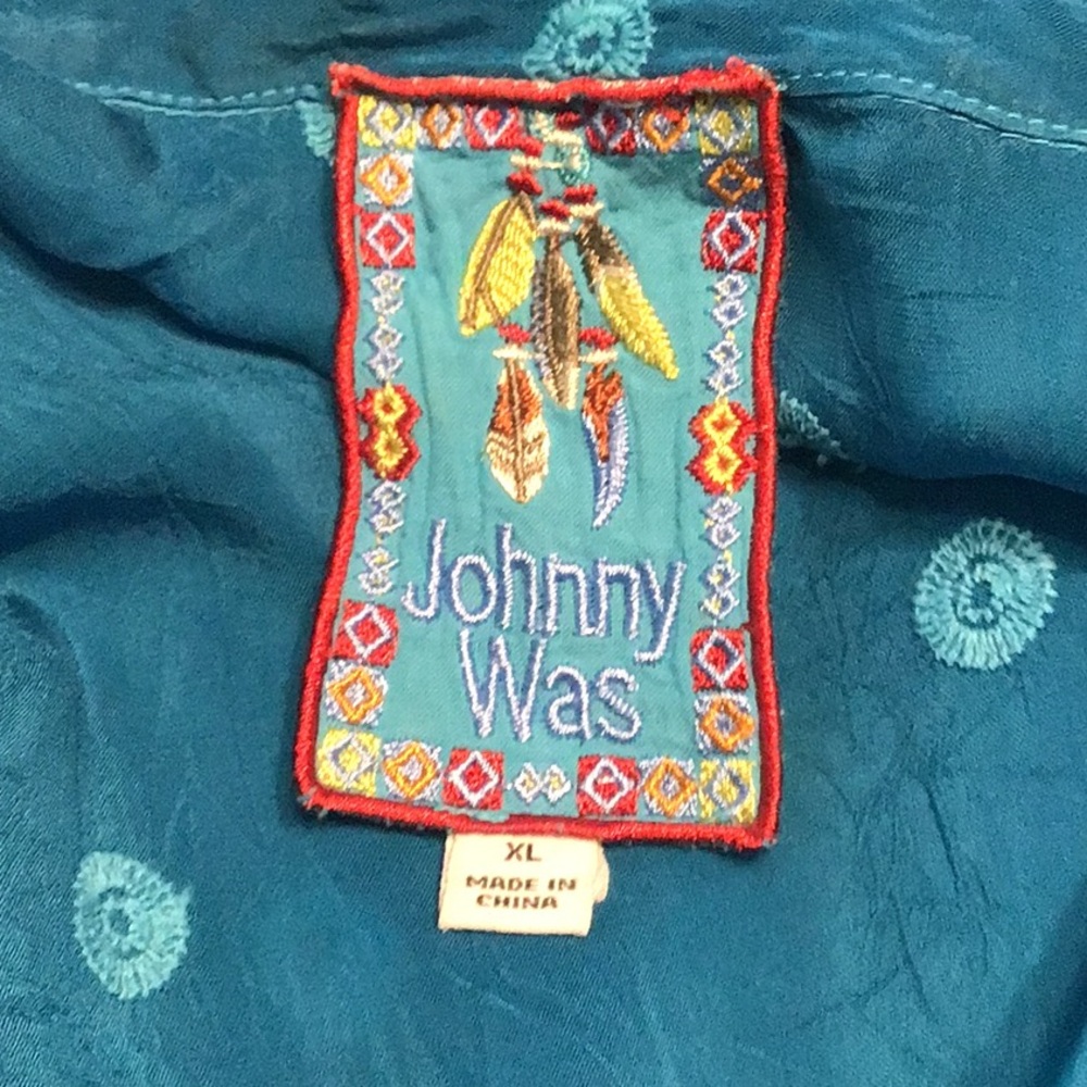 Johnny Was tunic - Picture 5 of 6